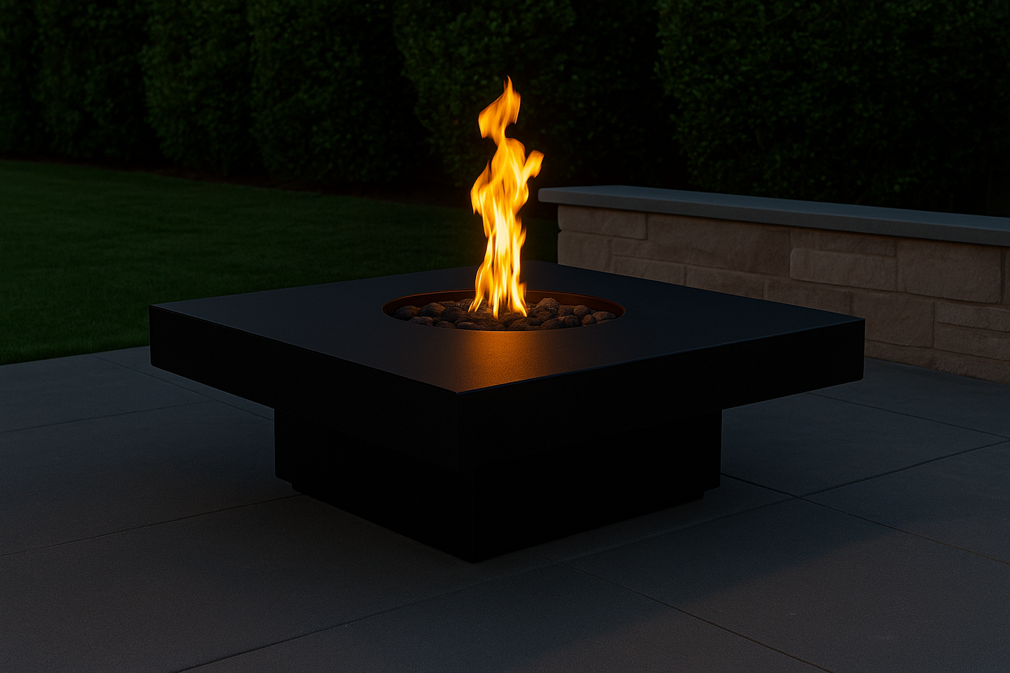 The Outdoor Plus Balboa Square Gas Fire Table