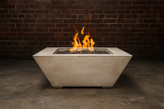 Prism Hardscapes Lombard-P 29in Square Fire Bowl