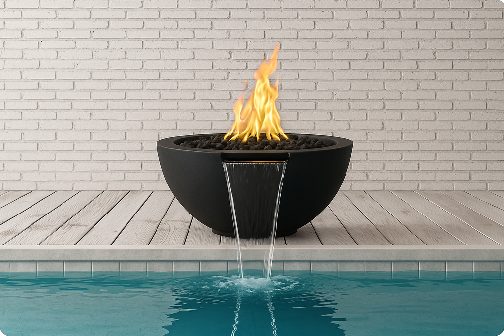 Prism Hardscapes Sorrento Round Fire & Water Bowl