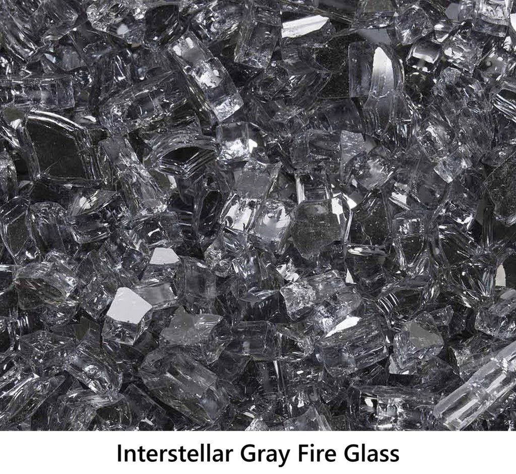 1/ Tempered Fire Glass Interstellar Gray Reflective