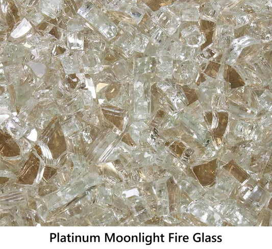 1/ Tempered Fire Glass Platinum Moonlight Reflective