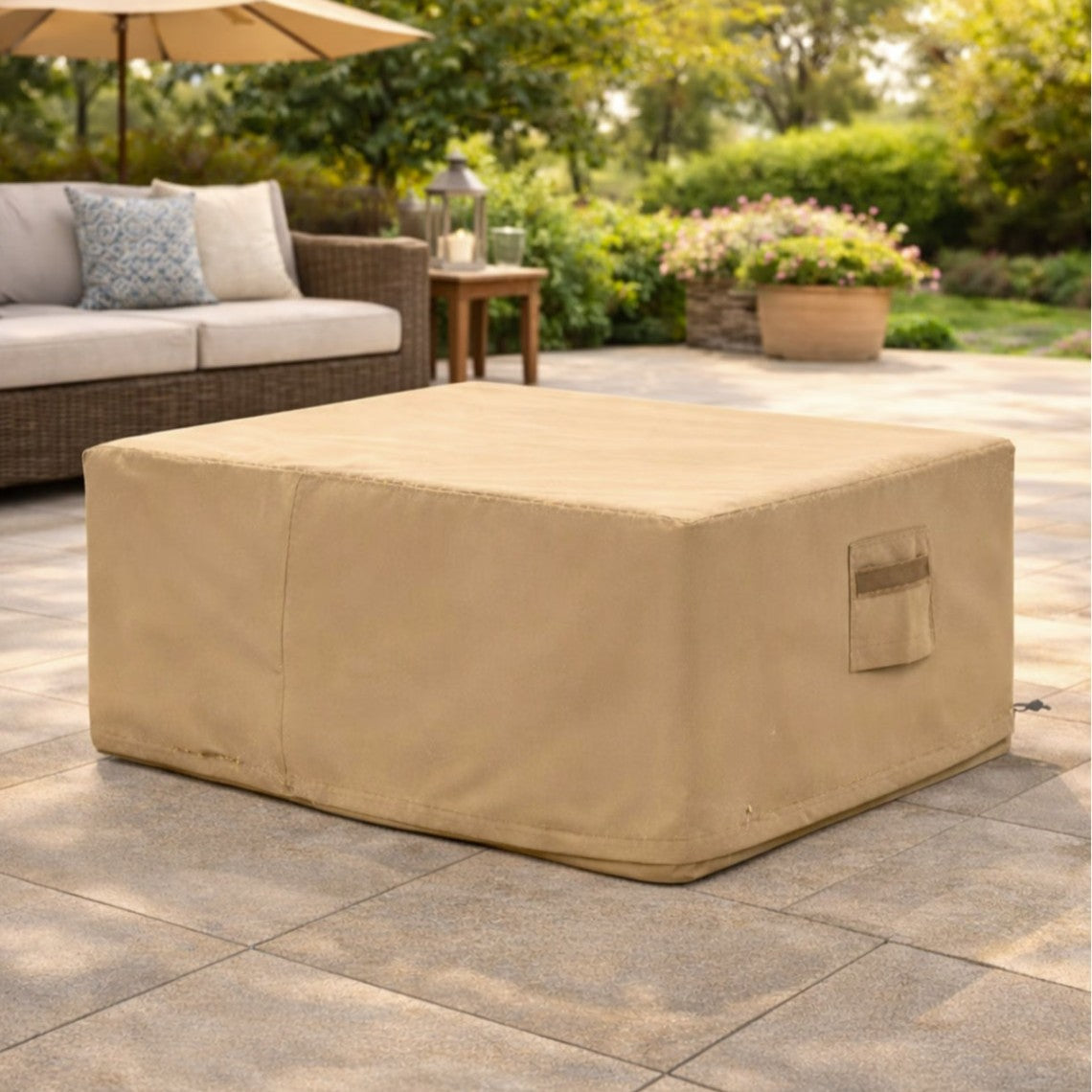 Cabo Linear Fire Pit Cover