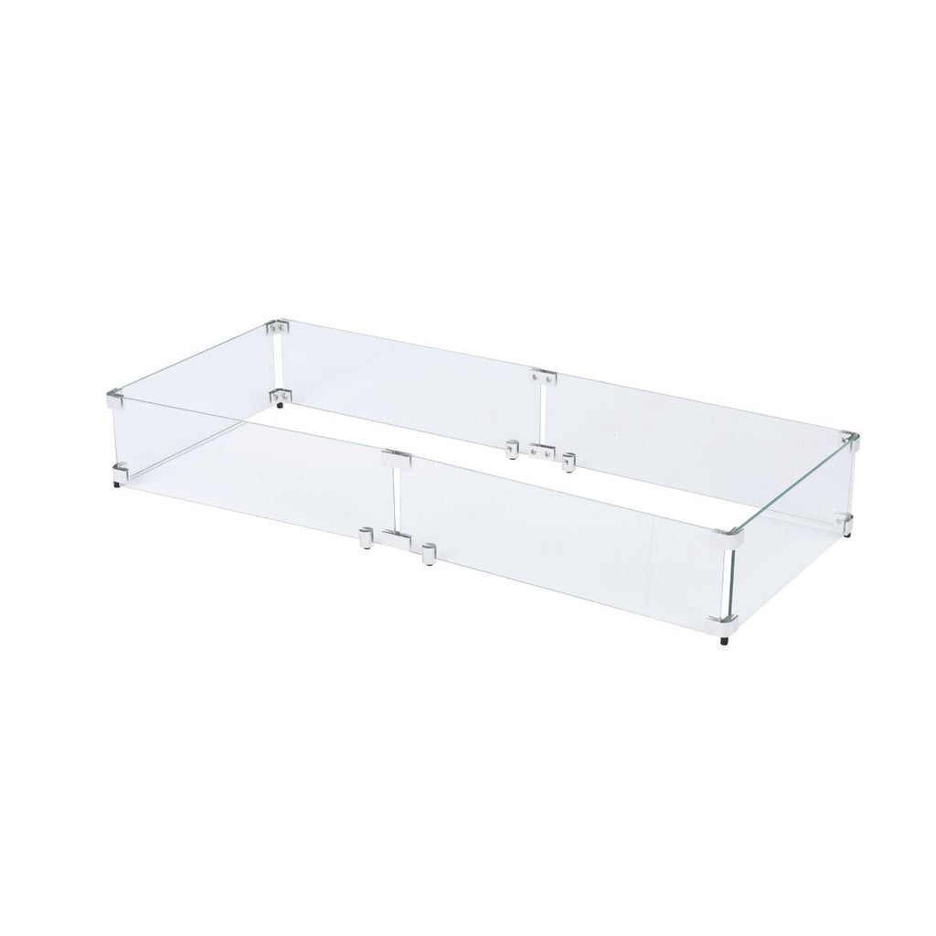 Biscayne Fire Pit Table Wind Guard