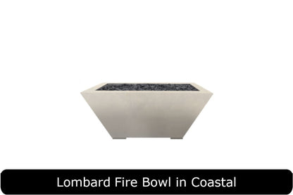 Prism Hardscapes Lombard Pedestal 30in Square Fire Bowl