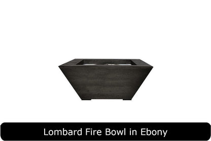 Prism Hardscapes Lombard Pedestal 30in Square Fire Bowl