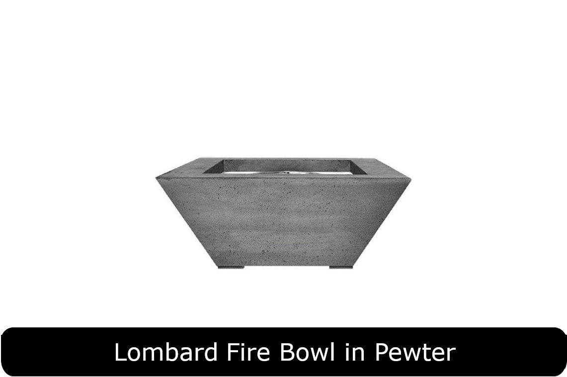 Prism Hardscapes Lombard Pedestal Fire Bowl