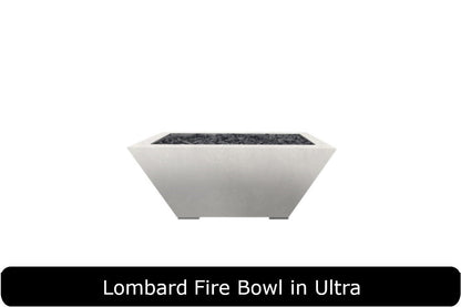 Prism Hardscapes Lombard Pedestal 30in Square Fire Bowl