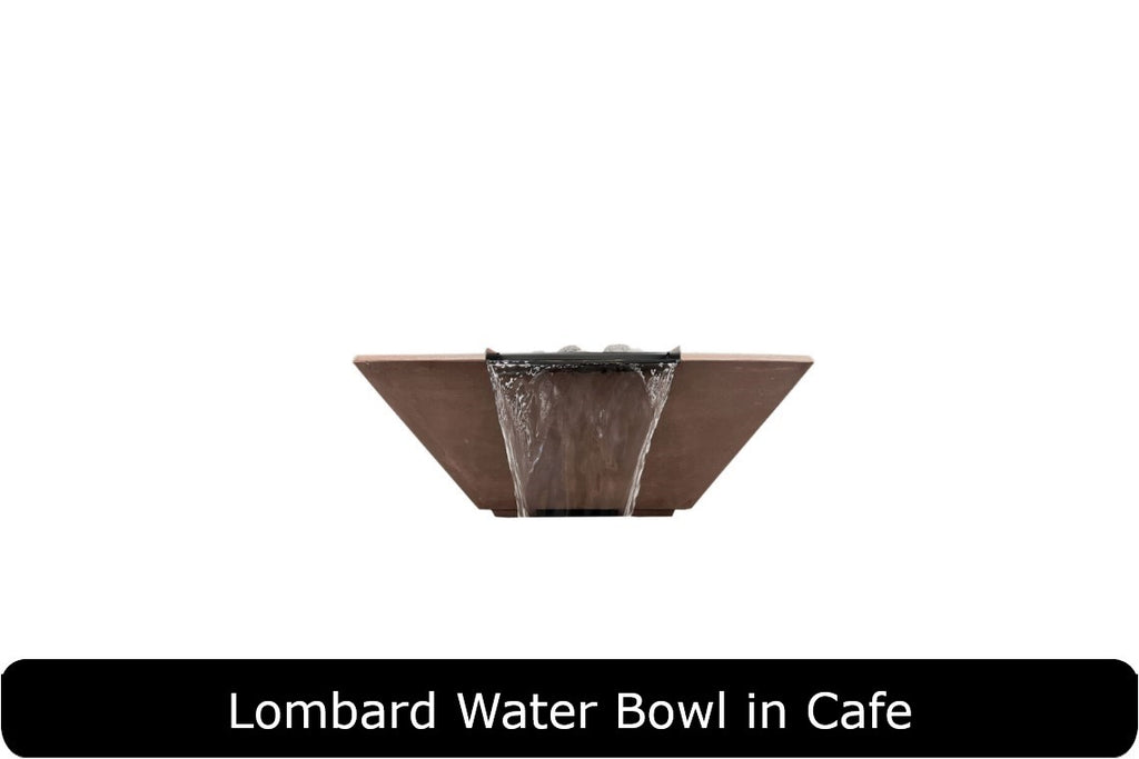 Prism Hardscapes Lombard Pedestal Square Water Bowl