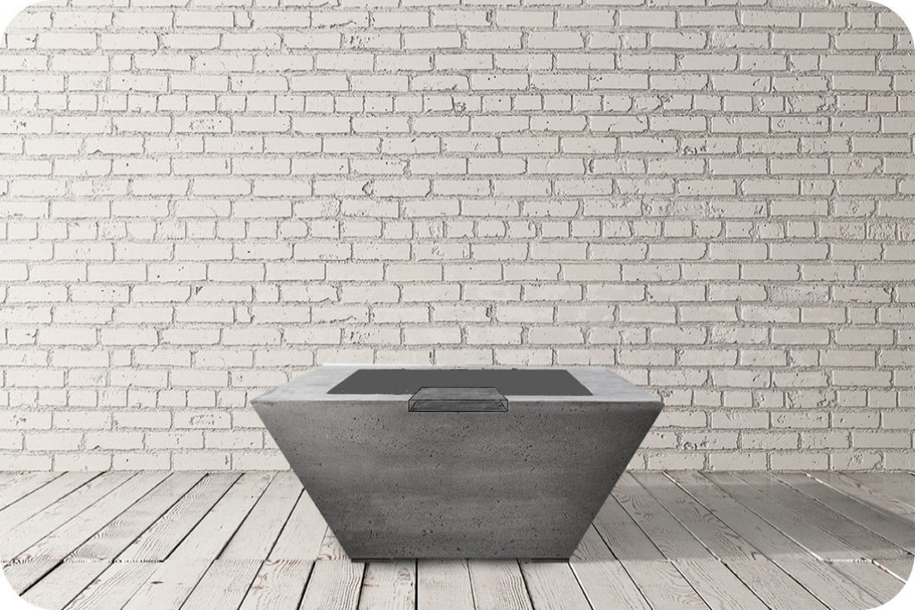 Prism Hardscapes Lombard Tall Square Water Bowl