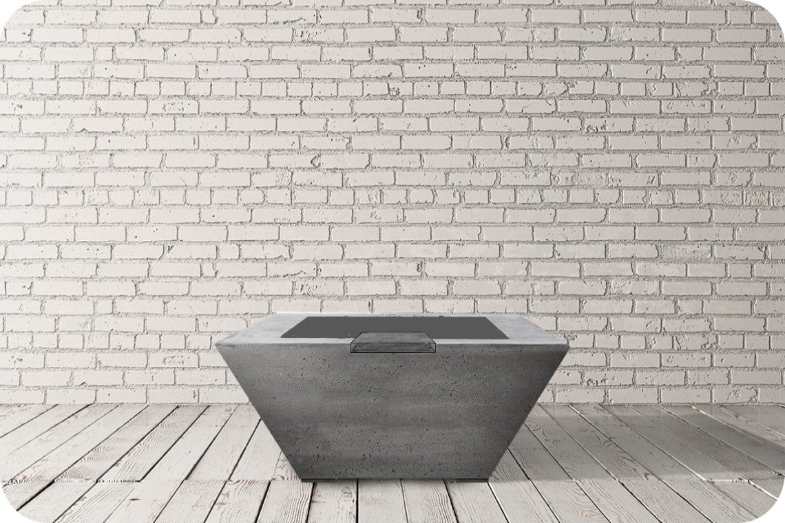 Prism Hardscapes Lombard Tall Square Water Bowl
