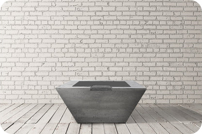 Prism Hardscapes Lombard-P Tall 32in Square Water Bowl