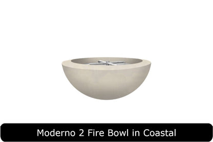 Prism Hardscapes Moderno 2-P Round 29in Fire Bowl