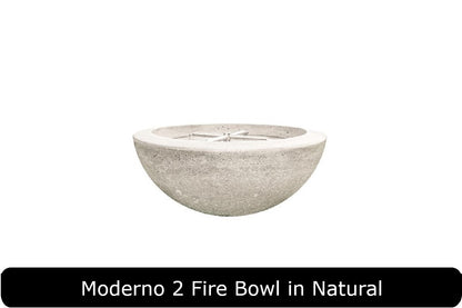 Prism Hardscapes Moderno 2-P Round 29in Fire Bowl