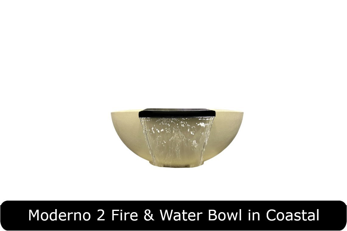 Prism Hardscapes Moderno 2 Round Gas Fire Bowl