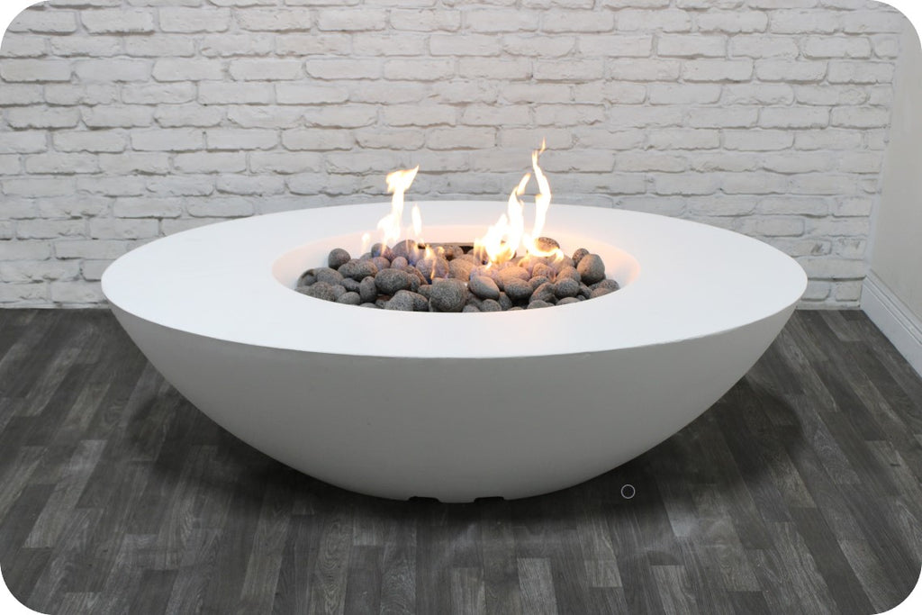 Prism Hardscapes Ovale Oval Gas Fire Pit Table