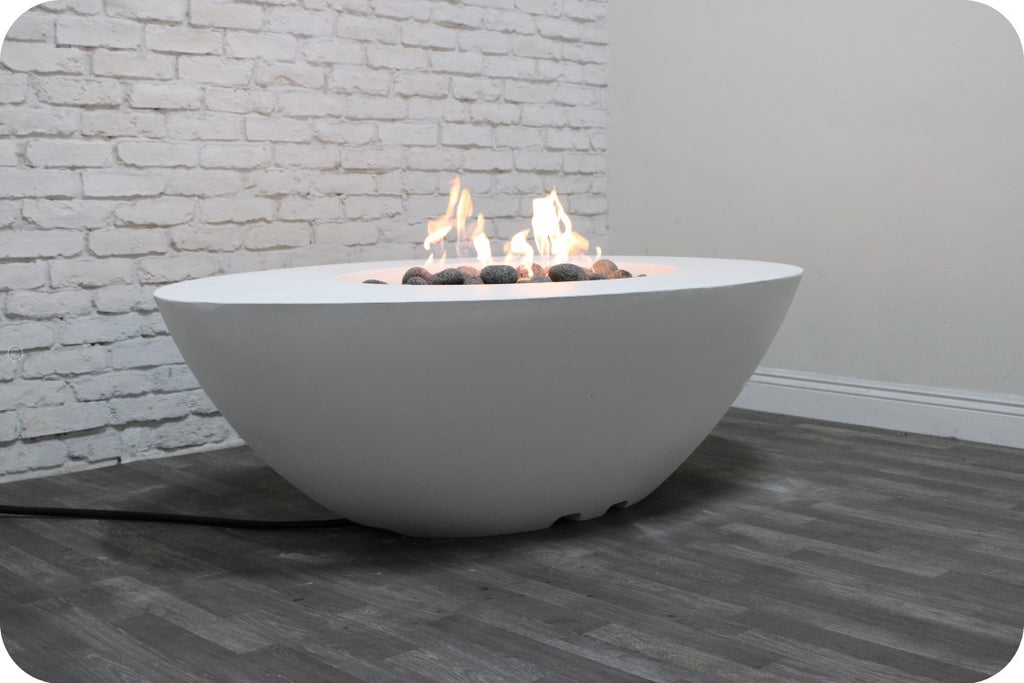 Prism Hardscapes Ovale Oval Gas Fire Pit Table