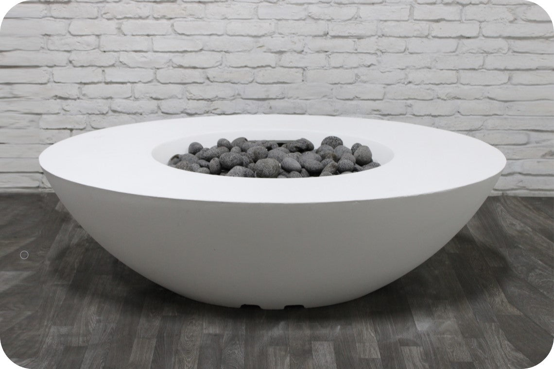 Prism Hardscapes Ovale Oval Gas Fire Pit Table