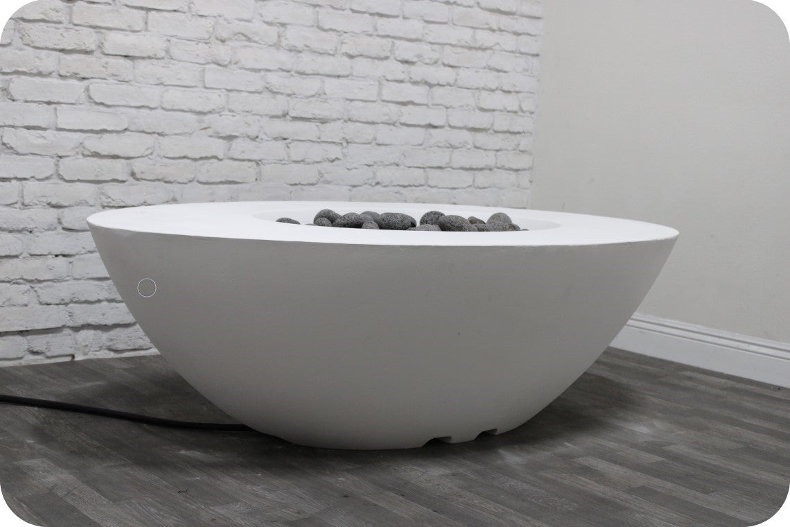 Prism Hardscapes Ovale Oval Gas Fire Pit Table