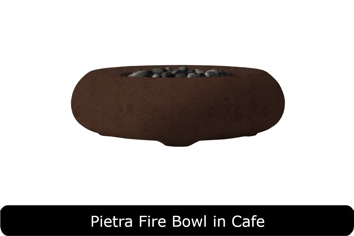 Prism Hardscapes Pietra Round Gas Fire Bowl