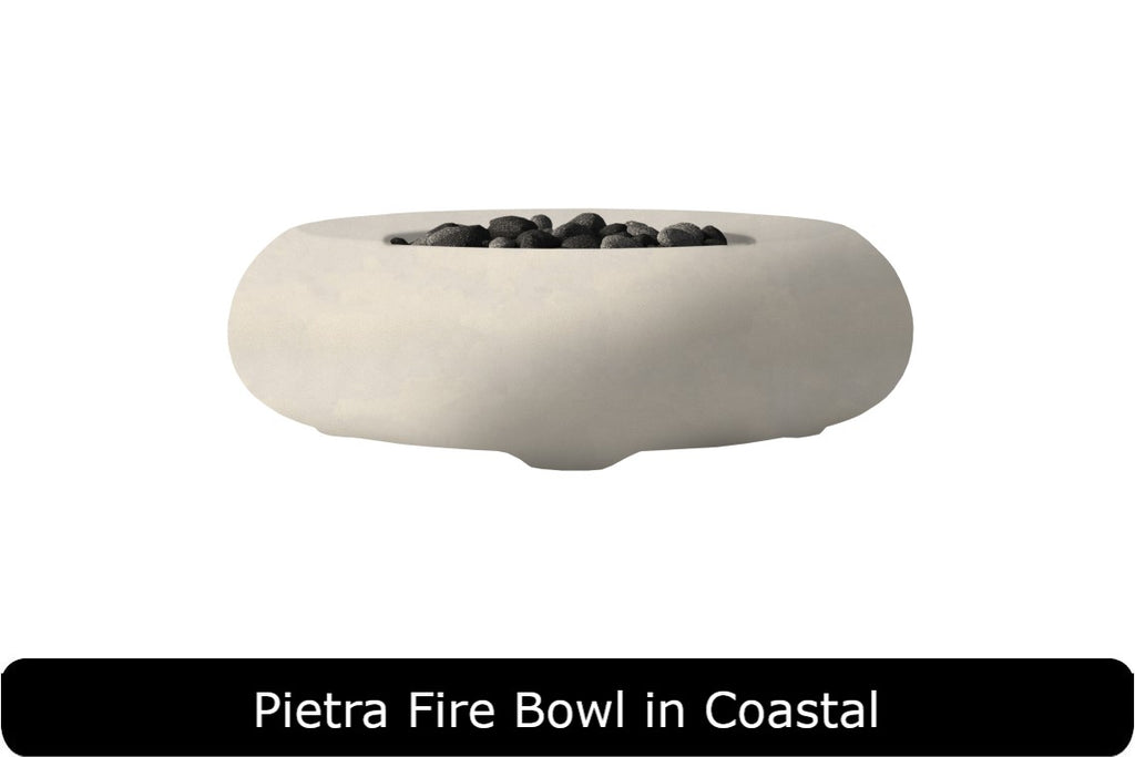 Prism Hardscapes Pietra Round Gas Fire Bowl