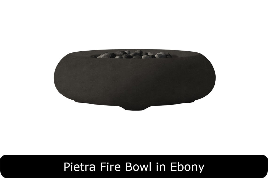Prism Hardscapes Pietra Round Gas Fire Bowl