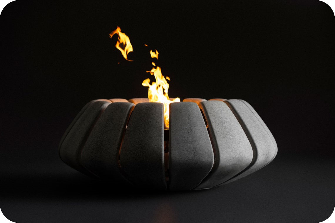 Prism Hardscapes Sunflower Round Gas Fire Bowl