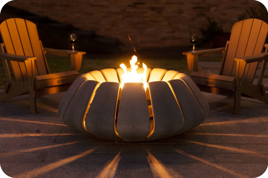 Prism Hardscapes Sunflower Round Gas Fire Bowl