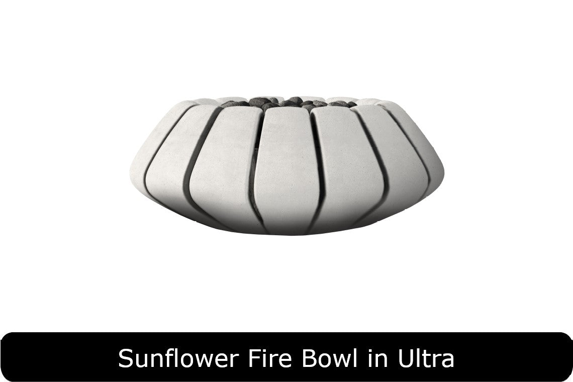 Prism Hardscapes Sunflower Round Gas Fire Bowl