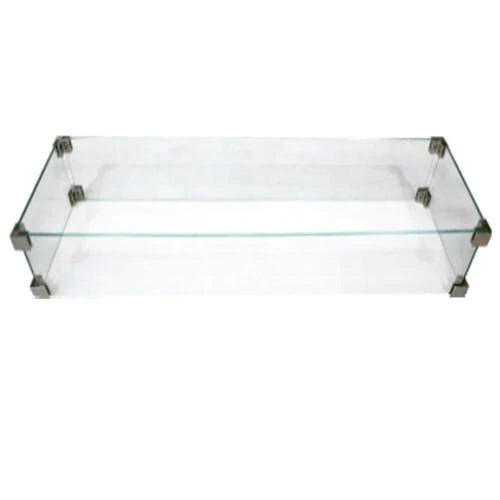 Prism Hardscapes Tavola 110 Rectangle Gas Fire Pit Table