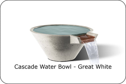 Slick Rock Cascade Round Gas Fire & Water Bowl