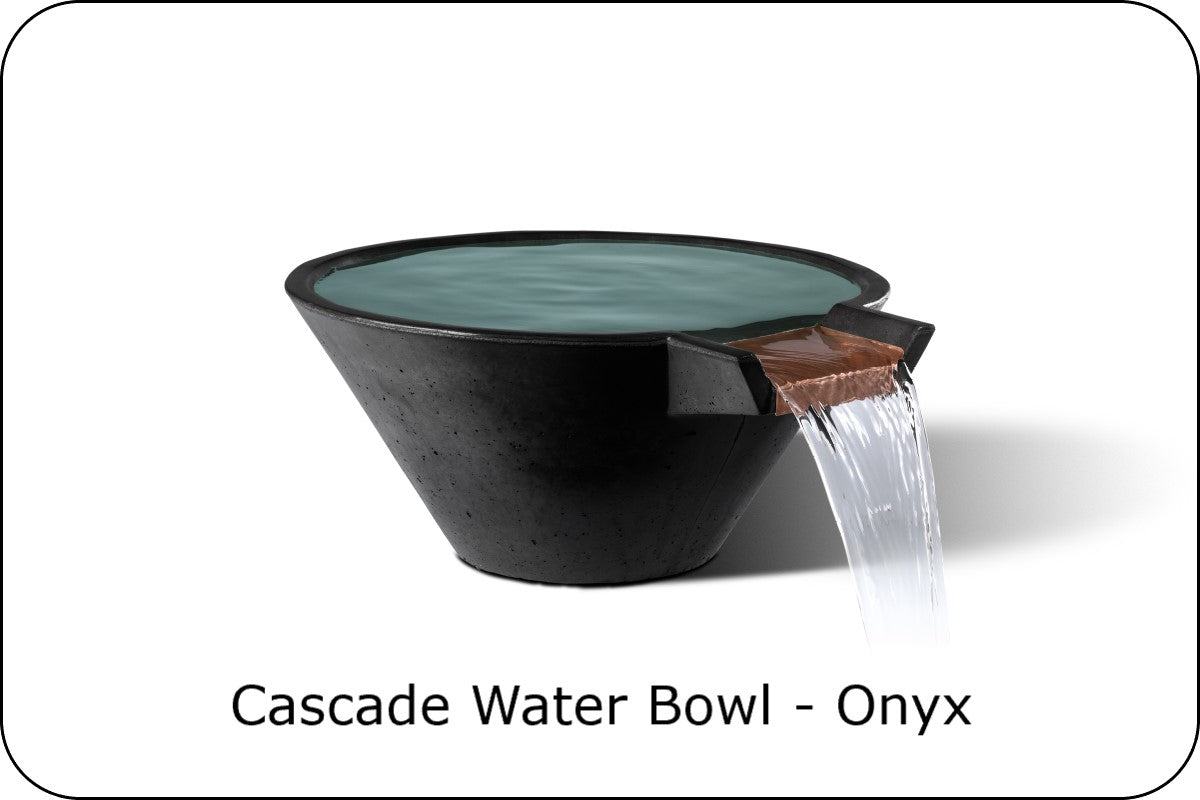 Slick Rock Cascade Round Gas Fire & Water Bowl