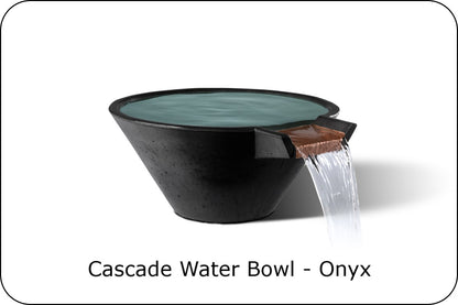 Slick Rock Cascade Round Gas Fire & Water Bowl