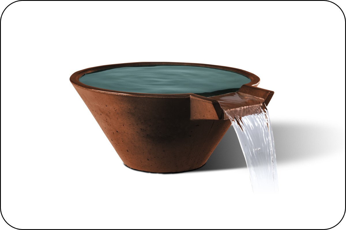 Slick Rock Cascade Round Gas Fire & Water Bowl