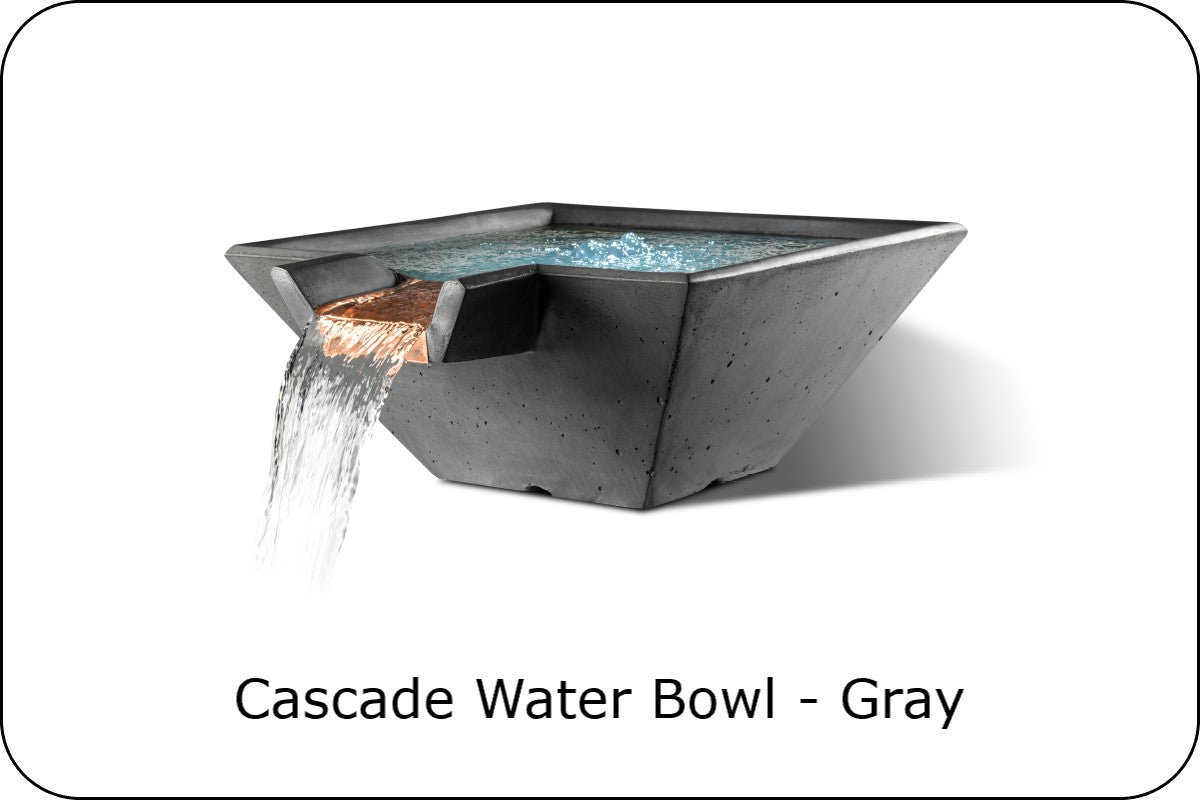 Slick Rock Cascade Square Water Bowl