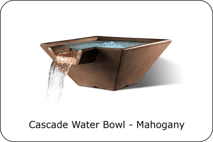 Slick Rock Cascade Square Water Bowl