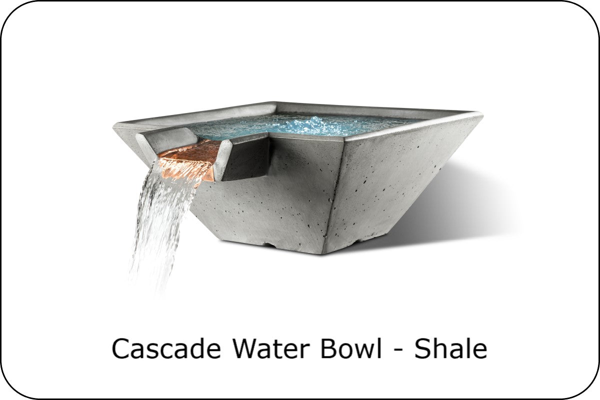 Slick Rock Cascade Square Water Bowl