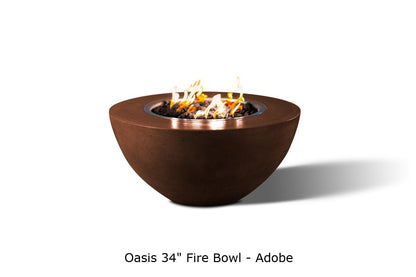 Slick Rock Oasis Round Gas Fire Bowl