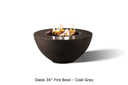 Slick Rock Oasis Round Gas Fire Bowl
