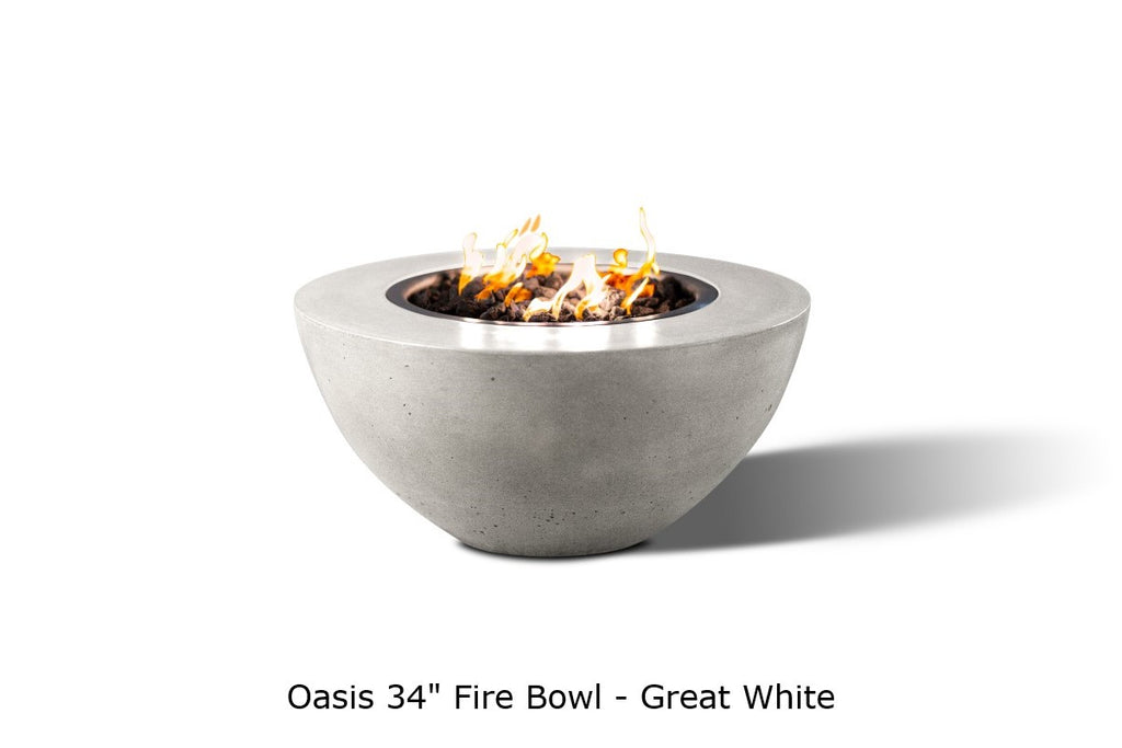 Slick Rock Oasis Round Gas Fire Bowl