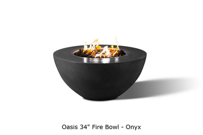 Slick Rock Oasis Round Gas Fire Bowl