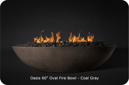 Slick Rock Oasis Oval Gas Fire Bowl