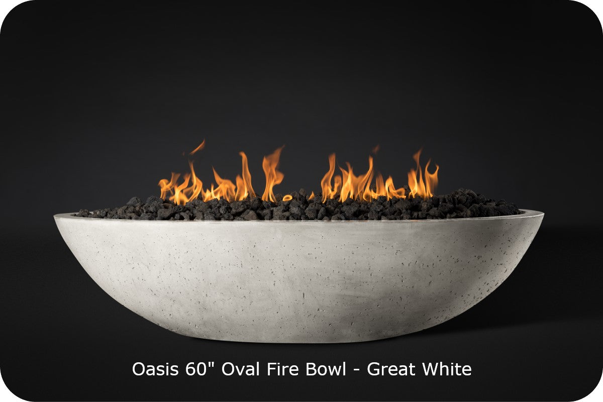 Slick Rock Oasis Oval Gas Fire Bowl