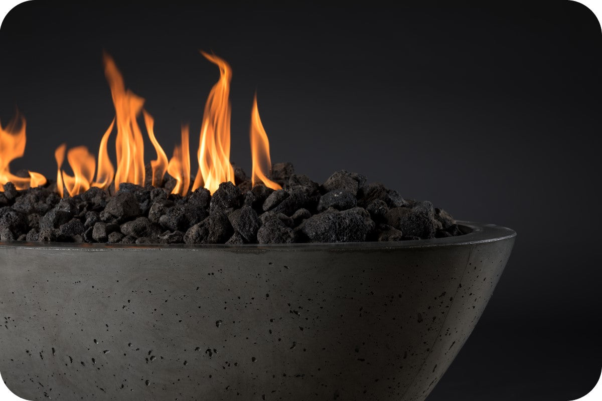Slick Rock Oasis Oval Gas Fire Bowl