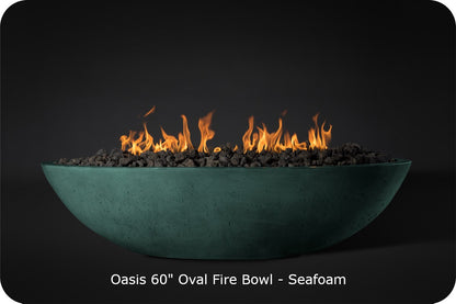 Slick Rock Oasis Oval Gas Fire Bowl