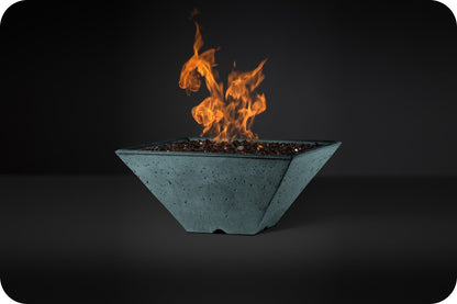 Slick Rock RidgeLine Square Gas Fire Bowl