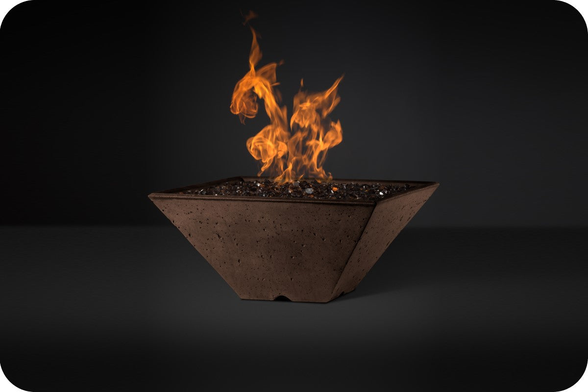 Slick Rock RidgeLine Square Gas Fire Bowl