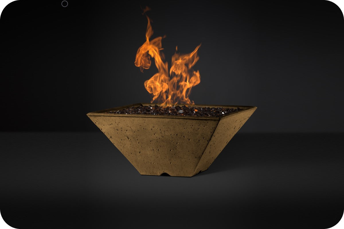 Slick Rock RidgeLine Square Gas Fire Bowl