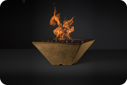 Slick Rock RidgeLine Square Gas Fire Bowl