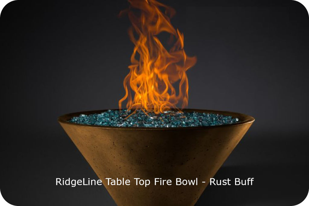 Slick Rock Ridgeline Round Gas Fire Pit Table