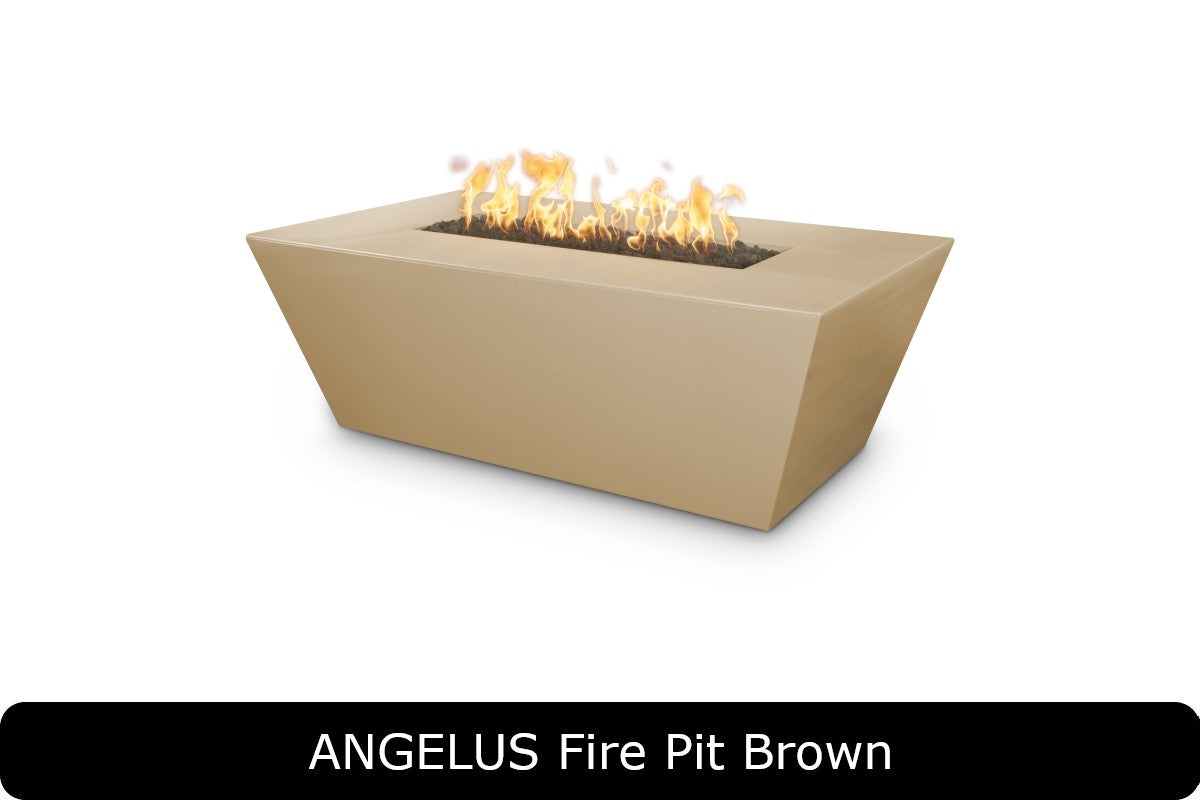 The Outdoor Plus Angelus Gas Fire Pit Table Rectangular